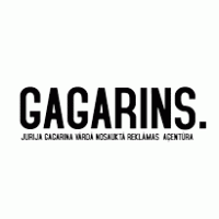 GAGARINS. logo vector logo