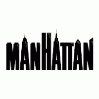 manhattan logo vector logo