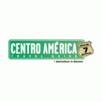 centro america travel guide logo vector logo