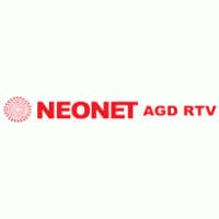 Neonet RTV AGD logo vector logo