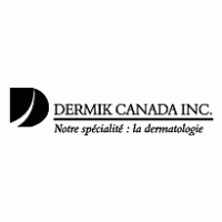 Dermik Canada logo vector logo