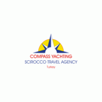 Compass Yachting logo vector logo