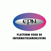 EPN – Platform voor de informatiesamenleving logo vector logo