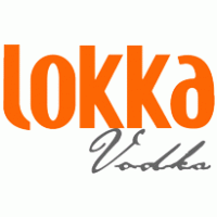 Lokka Vodka logo vector logo
