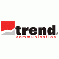 Trend Communication logo vector logo