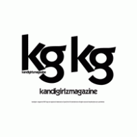 Kandigirlz Magazine logo vector logo