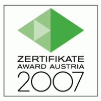 Zertifikate Award Austria 2007 logo vector logo