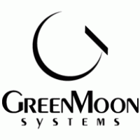 Green Moon Systems logo vector logo