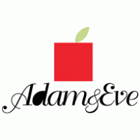 adam&eve logo vector logo