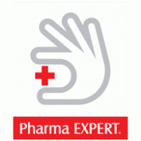 pharma expert logo vector logo