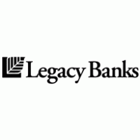 legacy banks logo vector logo