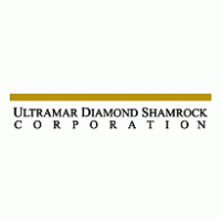 Ultramar Diamond Shamrock logo vector logo