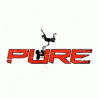 PURE game atv´s cuatriciclos logo vector logo