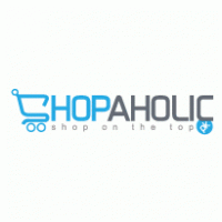 Shopaholic logo vector logo