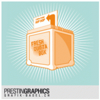 Fresh outta box logo vector logo