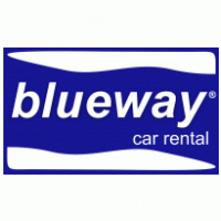 Blueway Car Rental logo vector logo