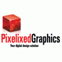 Pixelized Graphics logo vector logo