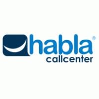 habla callcenter logo vector logo