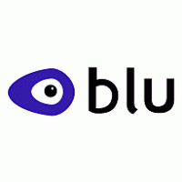 BLU comunication logo vector logo