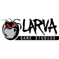 Larva Game Studios logo vector logo
