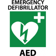 AED Defibrillator logo vector logo