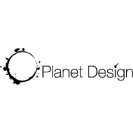 Planet Design logo vector logo