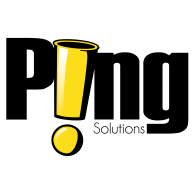Ping Solutions logo vector logo
