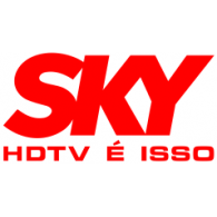 SKY HDTV logo vector logo