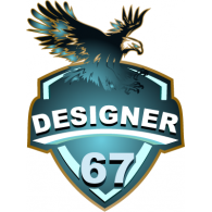 Designer67 logo vector logo