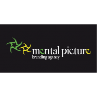 mental picture branding agency logo vector logo