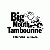 Big Mouth Tambourine logo vector logo
