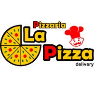 La Pizza logo vector logo