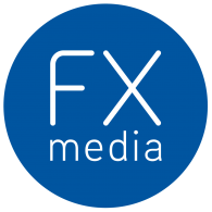 FXmedia logo vector logo
