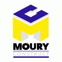 Moury Construct logo vector logo