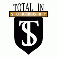 Total in Support logo vector logo