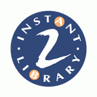 Instant Library logo vector logo
