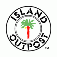 Island Outpost logo vector logo