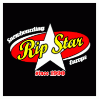 Ripstar Snowboarding Europe logo vector logo