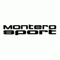 Montero Sport logo vector logo