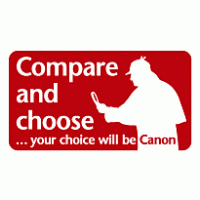 Canon Compare and choose logo vector logo