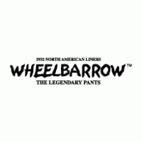 Wheelbarrow logo vector logo