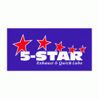 5-Star Exhaust & Quick Lube logo vector logo
