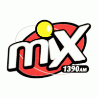 mix 1390 logo vector logo
