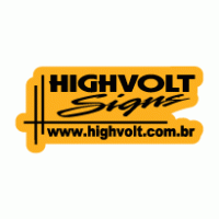 HighVolt Signs logo vector logo