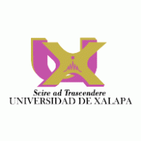 Universidad de Xalapa logo vector logo