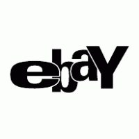 ebaY black logo vector logo