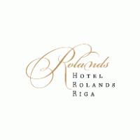 Hotel Rolands logo vector logo