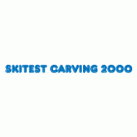 Skitest Carving 2000 logo vector logo