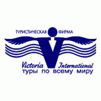 Victoria International logo vector logo
