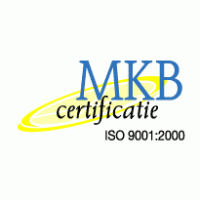 MKB certificatie logo vector logo